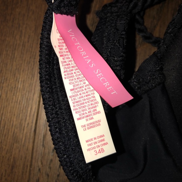 Victoria’s Secret black Lace Push-up Bikini - Picture 3 of 3
